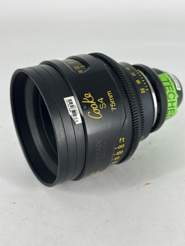 COOKE S4 75MM PRIME T2.0 PL CAMERA LENS