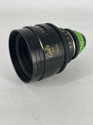 COOKE S4 75MM PRIME T2.0 PL CAMERA LENS