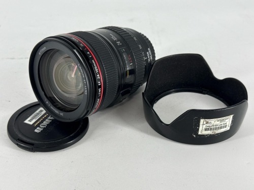 CANON IS USM 24-105MM F/4L EF CAMERA LENS