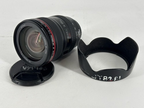 CANON IS USM 24-105MM F/4L EF CAMERA LENS