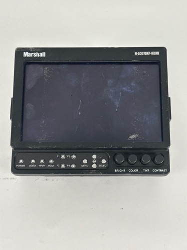 Qty: x2 - MARSHALL V-LCD70XP-HDMI MONITOR 7in LCD 800X480
