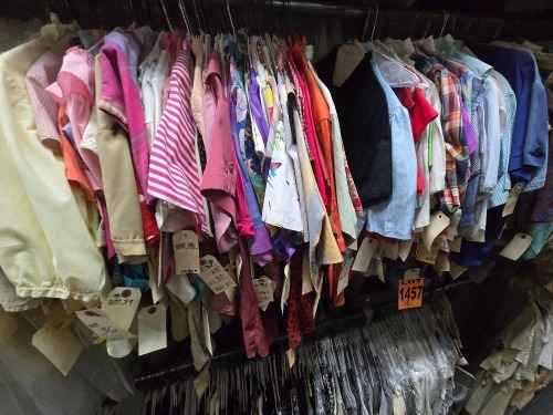 Collection of 1980's era floral shirts