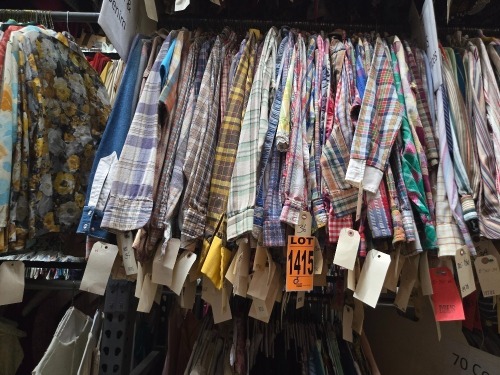 Collection of 1970's era shirts