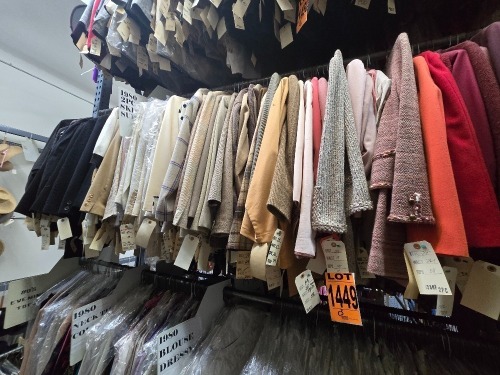 Collection of 1980's era 2pc skirt suits