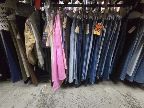 Collection of 1990's era jeans