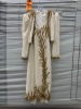 HAZUR-style silk beaded dress with matching jacket by Laurence Kagar - 5