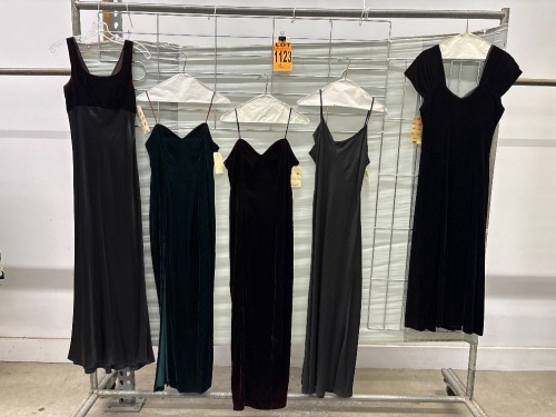 Collection of (5) 1990's era dresses
