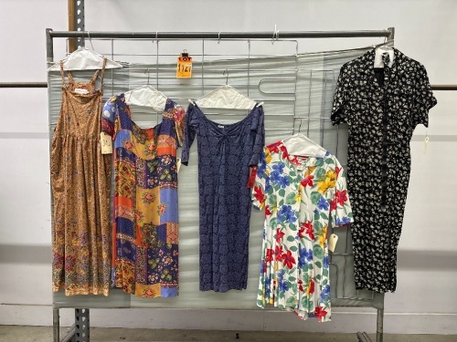 Collection of (5) 1990's era dresses