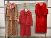 Collection of (3) 1970's era 2pc womens outfits