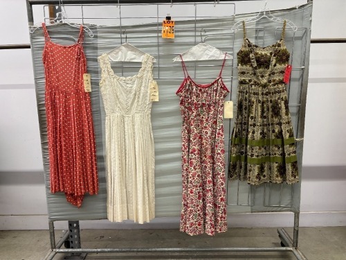 Collection of (4) 1950's era dresses