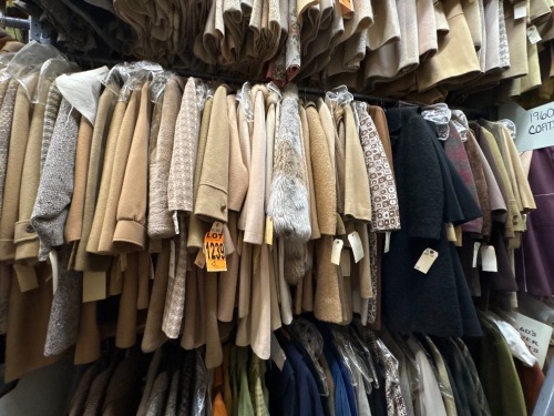 Collection of 1940's era women's coats