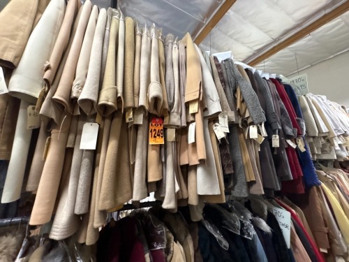 Collection of 1970's era coats