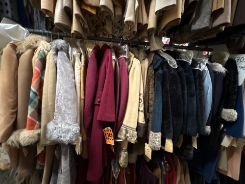 Collection of 1970's era coats