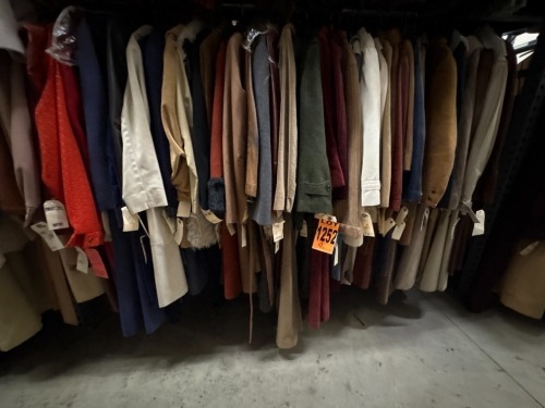 Collection of 1970's era coats