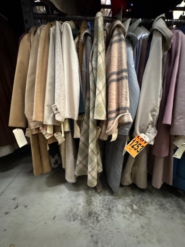 Collection of 1970's era coats