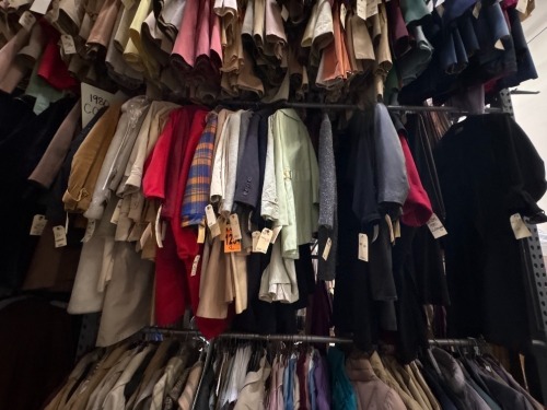 Collection of 1980's era coats