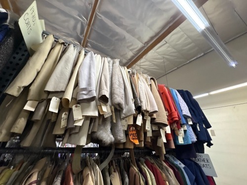 Collection of 1970's era coats