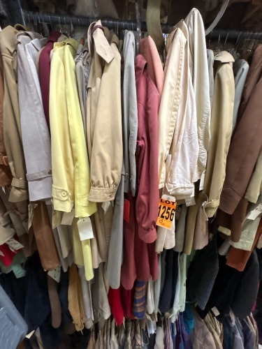 Collection of 1980's era weather coats