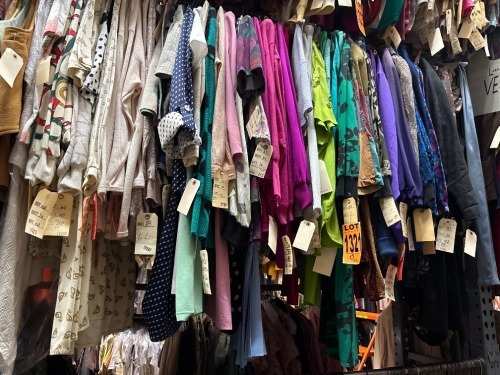Collection of 1980's women's clothing