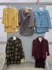 Collection of (5) 1950's era 2/3pc Sets of Women's Jacket's with Long Skirts