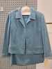 Collection of (5) 1950's era 2/3pc Sets of Women's Jacket's with Long Skirts - 9