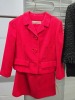 Collection of (5) 1950's era 2/3pc Sets of Women's Jacket's with Long Skirts - 2