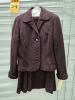 Collection of (5) 1950's era 2pc Sets of Women's Jacket's with Long Skirts - 13