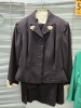 Collection of (5) 1950's era 2pc Sets of Women's Jacket's with Long Skirts - 4
