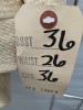 Collection of (5) 1950's era 2pc Sets of Women's Jacket's with Long Skirts - 11