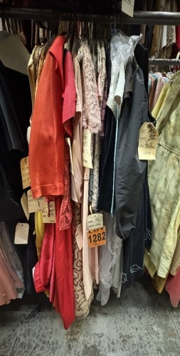 Collection of 1950's cocktail dresses. Various sizes