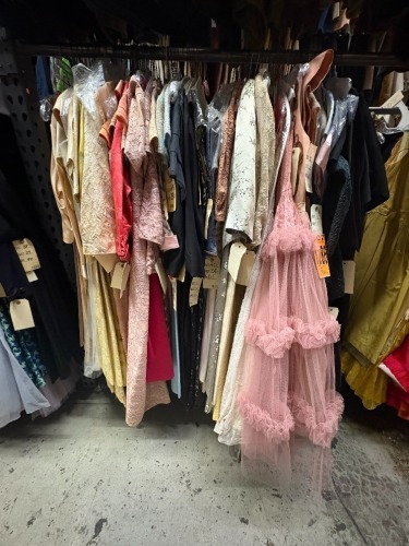 Collection of 1950's cocktail dresses. Various sizes