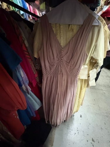 Collection of 1950's cocktail dresses. Various sizes