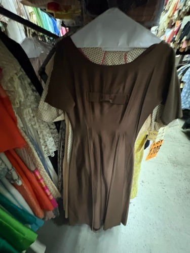 Collection of 1950's cocktail dresses. Various sizes