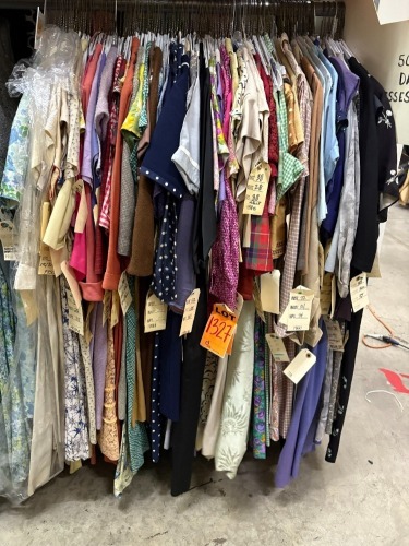 Collection of 1950's day dresses. Various sizes