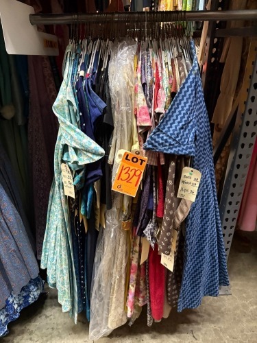 Collection of 1950's day dresses. Various sizes