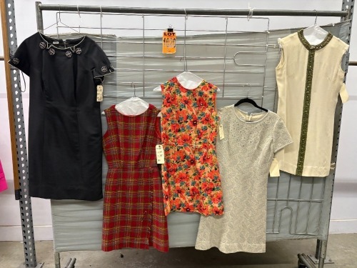 Collection of (5) 1960's era dresses
