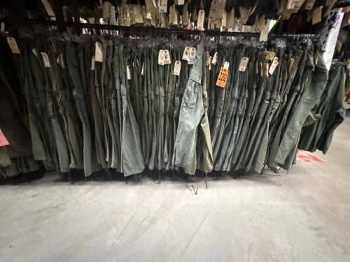 Collection of US Army OG-107 Jungle Trousers, Ripstop