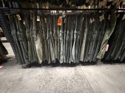 Collection of US Army OG-107 Jungle Trousers, Ripstop