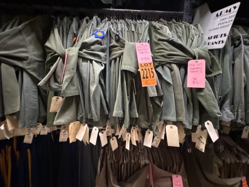 Collection of US Army OG-107 Shirts, Sateen