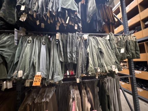 Collection of US Army OG-107 "Dumbo Drop" Shirts & Pants, Poplin