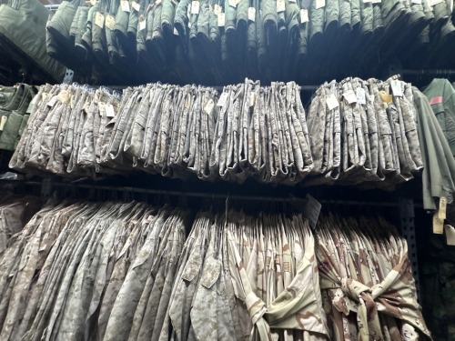 Collection of approx (100) of USMC MARPAT (post -2005/6 ) and other shirts, 2000s era USMC