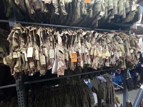 Collection of Camouflage Vests, US Military