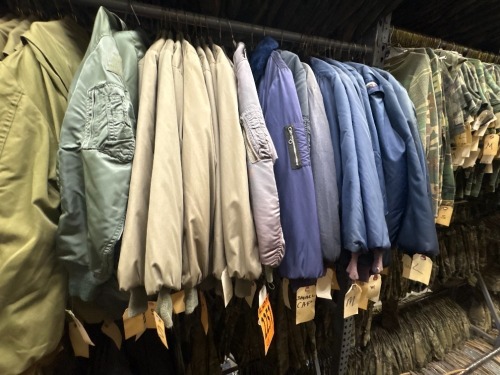 Collection of Military Clothing