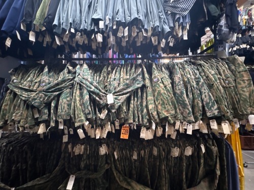 Collection of Military Clothing