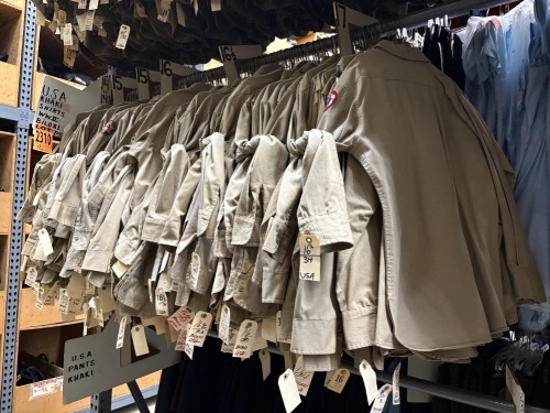 Collection of US Army Khaki Shirts, WWII