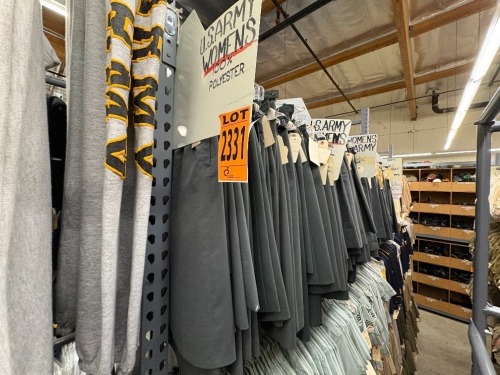 Collection of US Army Women's Clothing