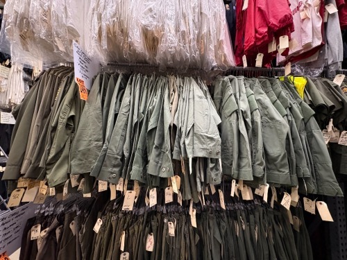 Collection of Green Cargo shirts, 2/4 pockets, Poplin & Ripstop "Propper" "True-Spec" "F.Cross CBD LS & SS" "5:11 Tactical LS & SS"