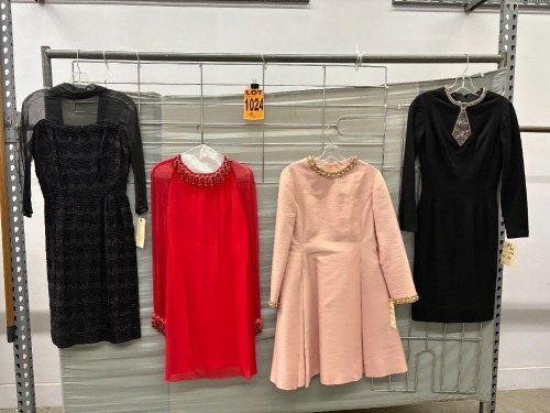 Collection of (4) 1960's era dresses