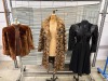 Lot of (3) fur coats