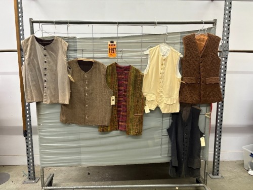 Collection of (6) vintage vests